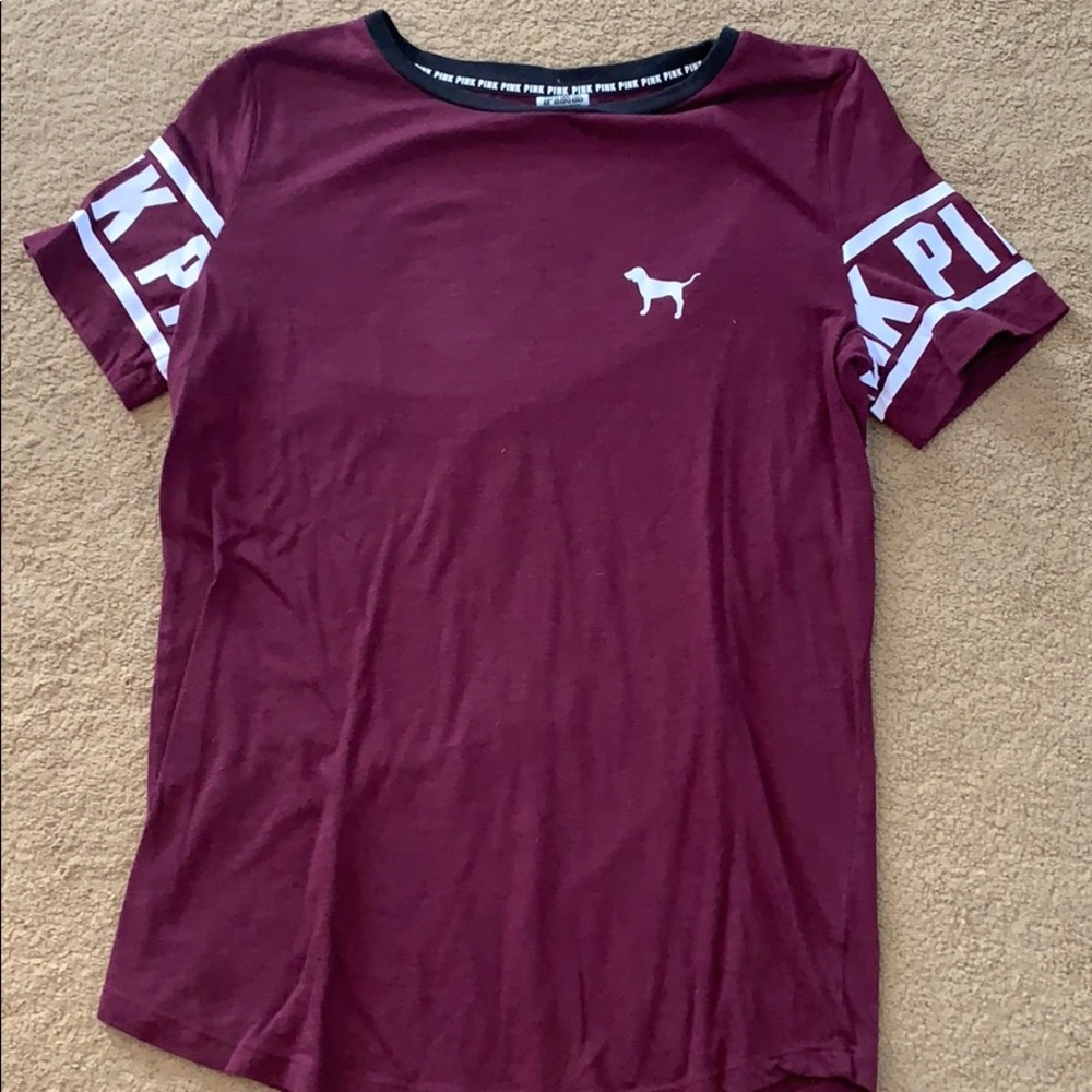 VS pink short sleeve tee